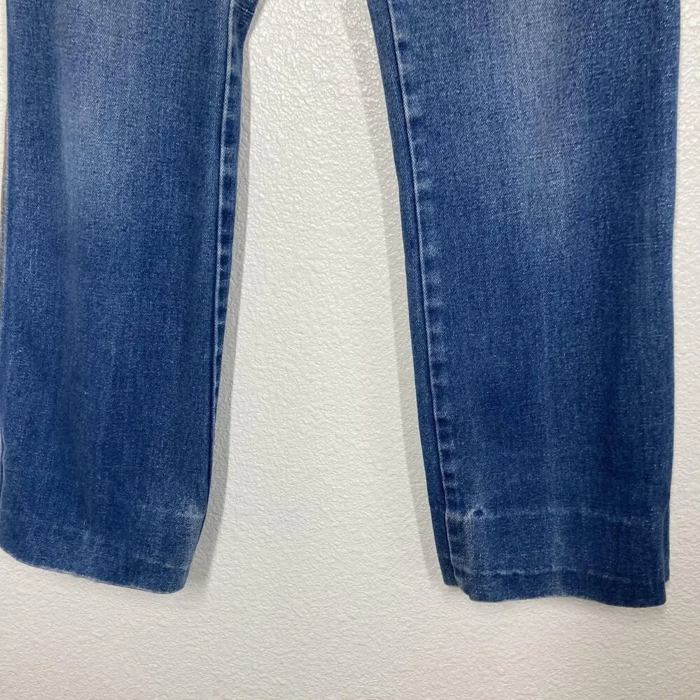 Vintage GAP Jeans Mens 30x30 Blue Denim Straight Leg 100% Cotton Hong Kong 90s